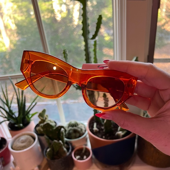 Victor Glemaud X Target orange  sunglasses main image 4